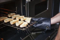 DutchDeluxes Tekstiler Til Køkkenet>Klassisk Ultimativ Grill&Ovn handske SORT