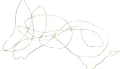 Sale Knirke , Clear/Silver , 7,9m+3m Lyskæder