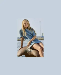 KOGBARBARA SS DNM DRESS AZG-ONLY Best