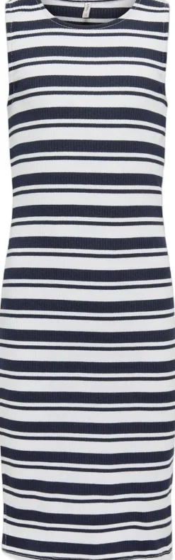 Børn ONLY Kjoler>KOGBELFAST LIFE STRIPE SL MIDI DRES