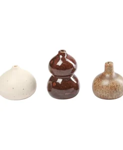 Outlet Komo Mini Vases - Set of 3 - Multi Vaser & Urtepotteskjulere