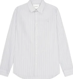 Les Deux Skjorter>Konrad Melange Striped Shirt