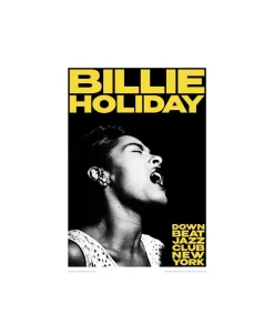 Outlet Kristian Højland - Billie Holiday- Canary Plakater & Rammer