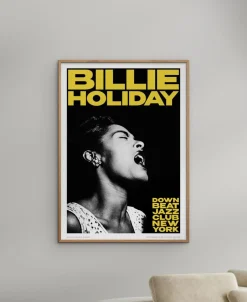 Outlet Kristian Højland - Billie Holiday- Canary Plakater & Rammer