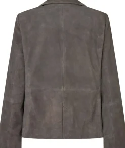 Kylie Suede Blazer-Oval Square Online