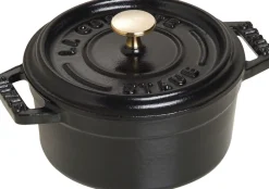 Staub Gryder & Pander>La Cocotte 10 cm sort