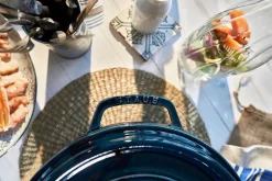 La Cocotte Cocotte 28 cm / 6,75 l, Rund, La-Mer-Turkis-Blågr Gryder & Pander