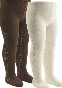 Lace stockings baby 2-pack-Müsli by Green Cotton Hot