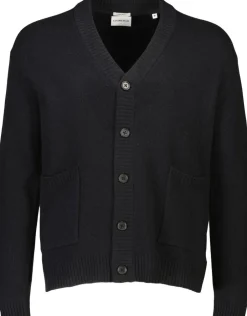 Lambswool button cardigan-Lindbergh Online