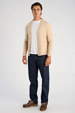 New Lambswool button cardigan Strik