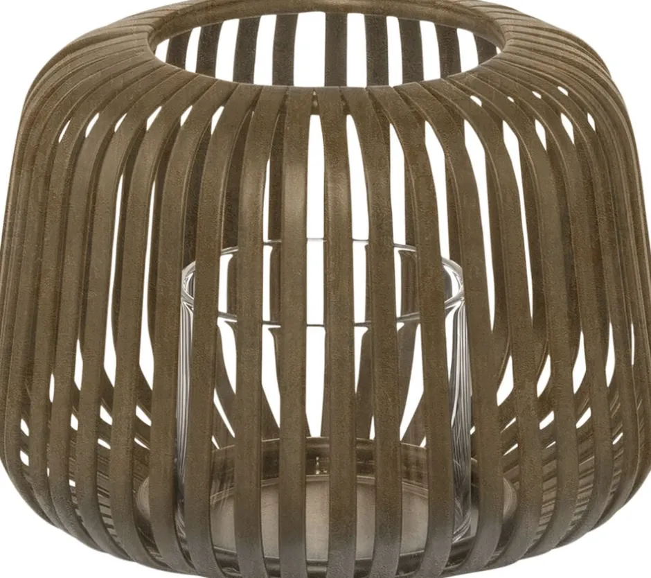 Outlet Lantern -LITO- Colour Rusty look Size XS incl. inside glass Lanterner