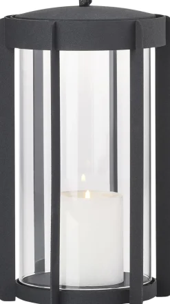 Lanterne Firefly 25 cm Black Lakeret stål-Zone Clearance