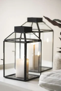 Ib Laursen Lanterner>Lanterne Norr skrå glastop