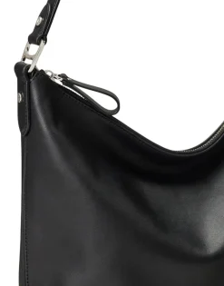 Sale Leather Large Tasha Bucket Bag Dame Skuldertasker