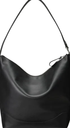 Sale Leather Large Tasha Bucket Bag Dame Skuldertasker
