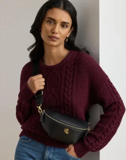 Discount Leather Marcy Belt Bag Dame Crossbody Tasker