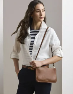 Outlet Leather Medium Landyn Crossbody Bag Dame Crossbody Tasker