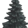 Discount LED candle christmas tree, Pine green, Smooth, 10x15 cm 2/12 Elektriske Julelys