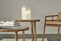 LED Pillar Candle - Nordic White - 7,8 x 20 cm-Uyuni Sale