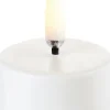 Uyuni Lys & Lysestager|Elektriske Julelys>LED tealight 400~ battery incl., Nordic white wax, Smooth, 4x2,1 cm