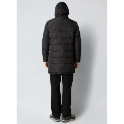 Best Liam Puffer Long Jacket Jakker & Frakker