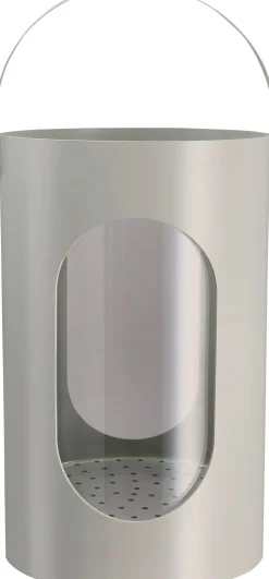 Light house lantern, Big, Light grey, 22x35 cm-Ekta Living Hot