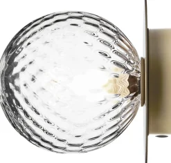 Liila 1 Medium IP44, nordic gold / optic clear-Nuura Outlet