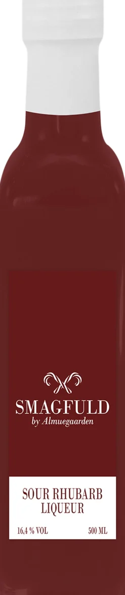 SMAGFULD by Almuegaarden Likør>Likør med smag af syrlig rabarber (16,4% vol. )