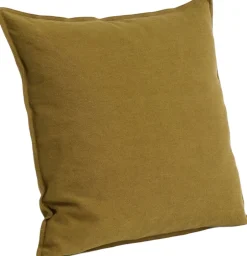 Linen Cushion-50 x 50-Olive-Hay Best
