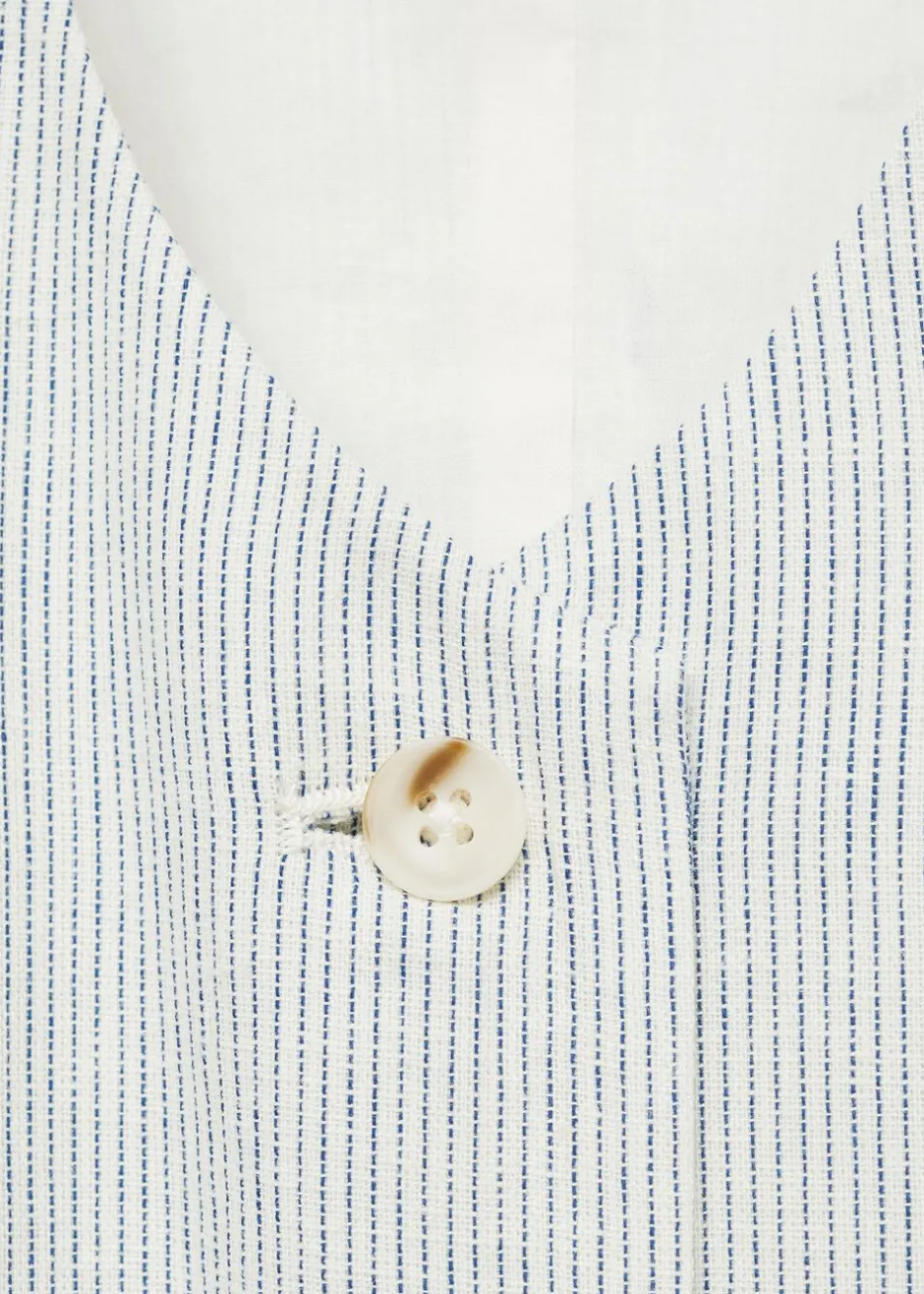 Dame MANGO Blazere & Veste>Linen-blend suit waistcoat