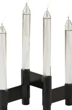 Studio About Adventsstager>LINK, CANDLE HOLDER, BLACK ANODIZED, 11060B