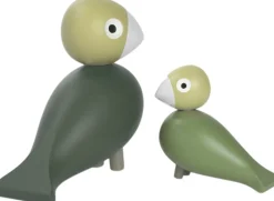 Outlet Liv & Lykke grøn 1 par Figurer & Skulpturer