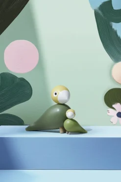 Outlet Liv & Lykke grøn 1 par Figurer & Skulpturer