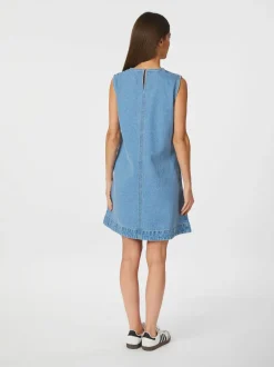 Livo Denim Dress-Neo Noir Best