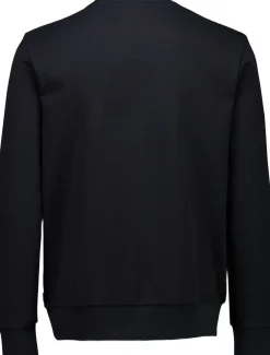 Outlet Logo chest print o-neck sweat Sweatshirts