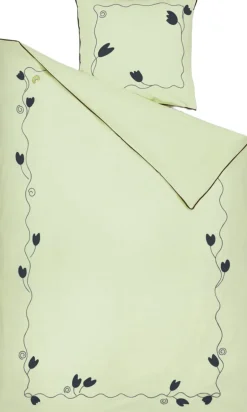 Juna Sengetøj & Lagner>Lollipop Sengetøj 140x200 cm lys grøn