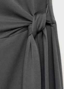 Long jumpsuit with knot Dame Buksedragter