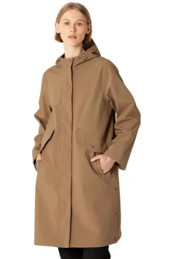 Online Long Softshell Raincoat Dame Regntøj