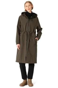 Sale Long Winter Coat Dame Regntøj