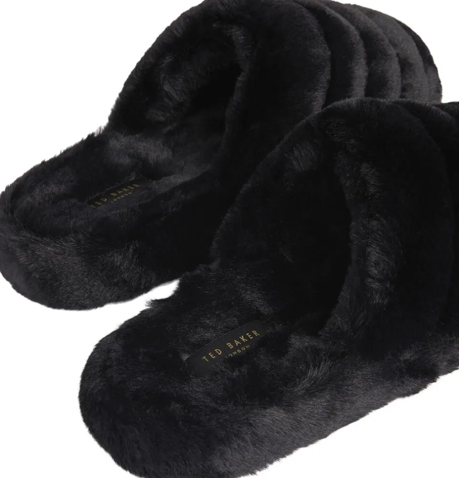 LOPSEY Faux Fur Mule Slipper-Ted Baker Outlet
