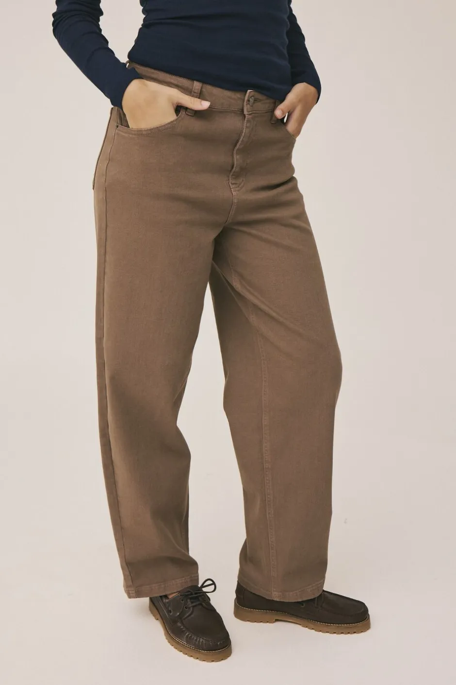 Dame Magasin du Nord Collection Jeans>Lova M125 Barrel bukser - Økologisk bomuld GOTS