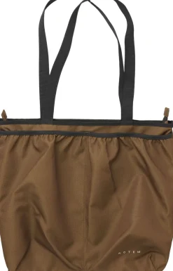 Notem Kontorartikler>LUNA nylon bag with pockets, Brown