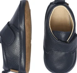Clearance Luxury leather slippers velcro Børn Hjemmesko