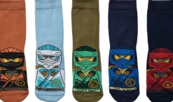 Børn LEGO kidswear/LEGO børnetøj Strømper & Strømpebukser>LWAIKO 102 - 5-PACK SOCKS