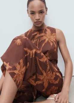 Lyocell jumpsuit with cut-out and k-MANGO Sale