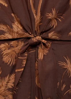 Lyocell jumpsuit with cut-out and k-MANGO Sale