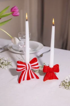 Doiy Lys & Lysestager|Julepynt>Lysestage - Bow – Large