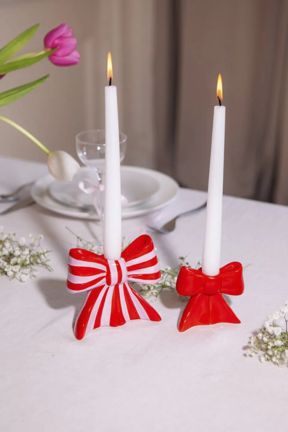 Doiy Julepynt|Julepynt>Lysestage - Bow - Small