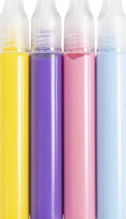 Clearance Lyspenne, 4x30 ml. Børn Kreativitet