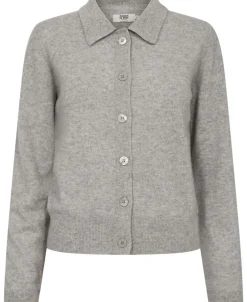 Mabel 15 Langærmede polo strikcardigan - 100% Cashmere-Magasin du Nord Collection Best